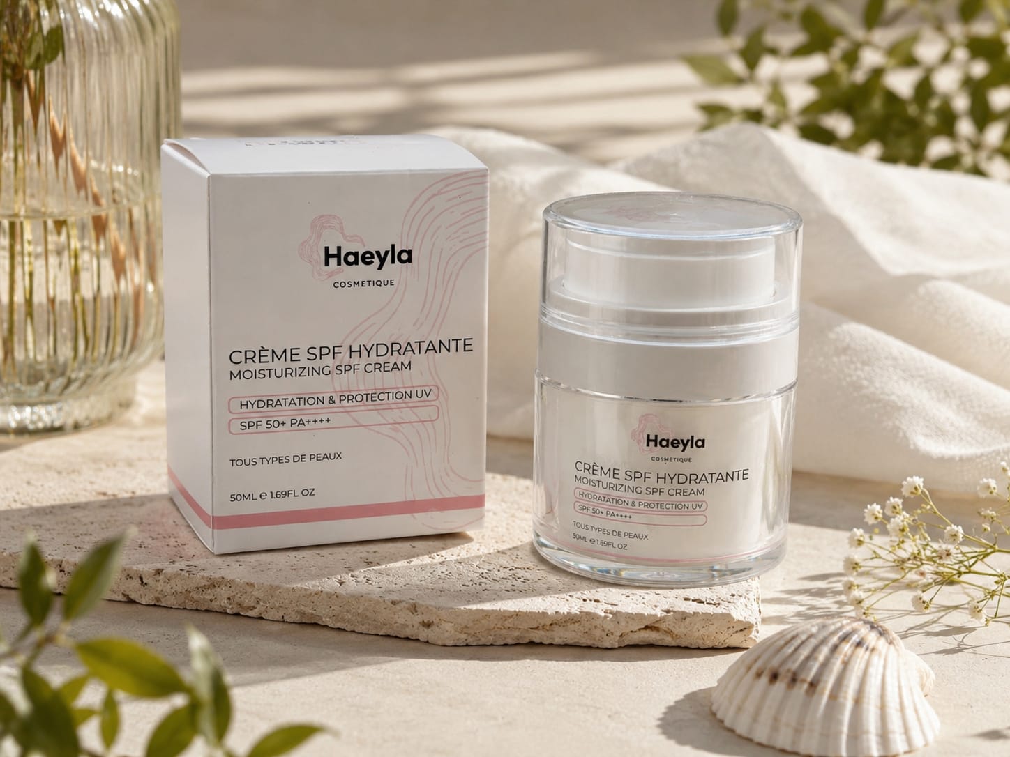 Crème Solaire Hydratante HAEYLA